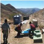 Wasserleitungsbau auf 3200m Höhe ... Wasserleitungsbau auf 3200m Höhe ...